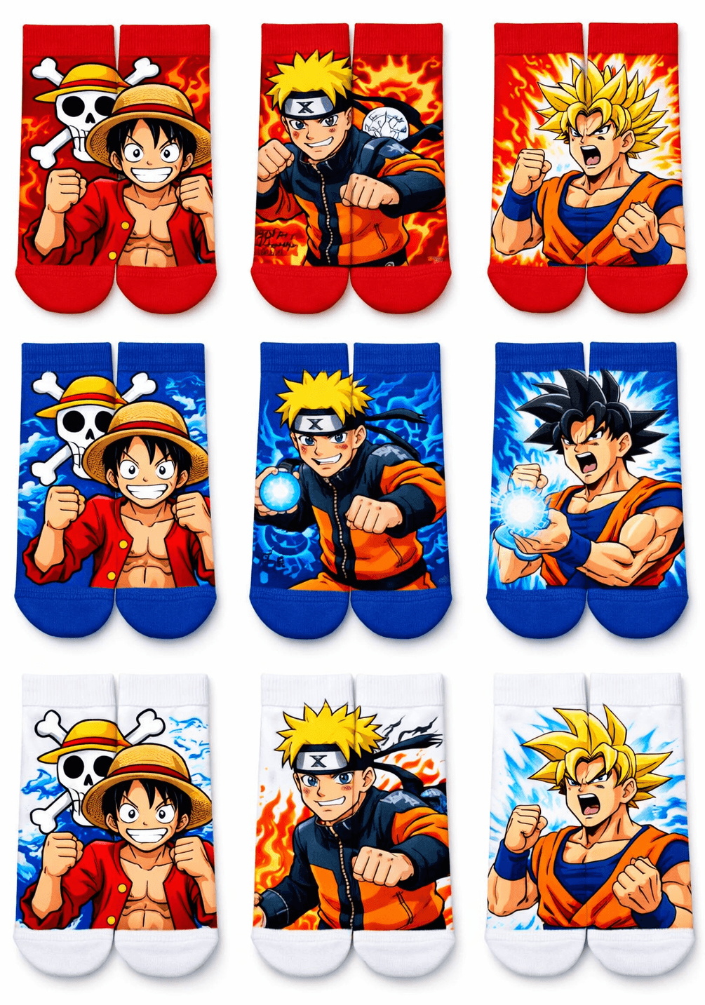 ანიმეს გმირების წინდები